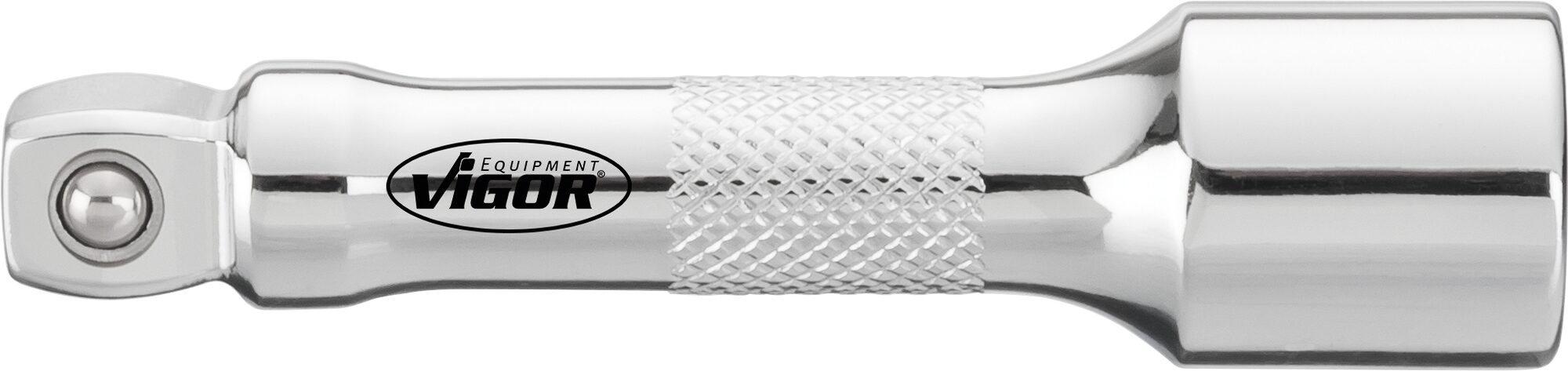 VIGOR Schwenkbare Verlängerung · V4315 · Vierkant hohl 10 mm (3/8 Zoll) · Vierkant massiv 10 mm (3/8 Zoll) · 75 mm