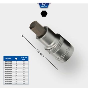 Kraft-Stecknuss KS TOOLS  BT022858