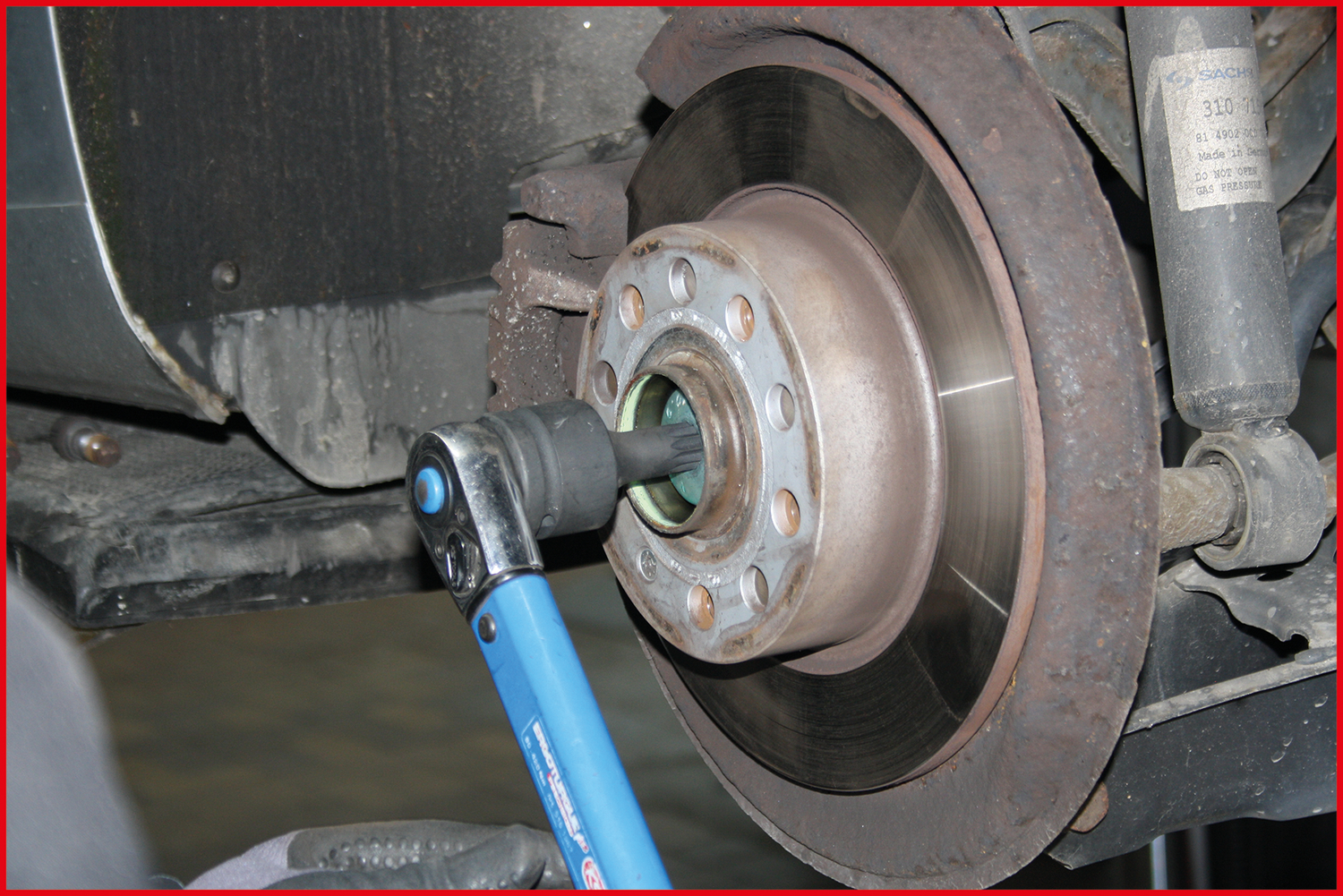 3/4" Kraft-Bit-Stecknuss für Vielzahn(XZN®)-Schrauben, kurz