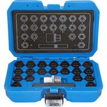 Lösewerkzeugsatz, Felgenschloss KS TOOLS  BT691360