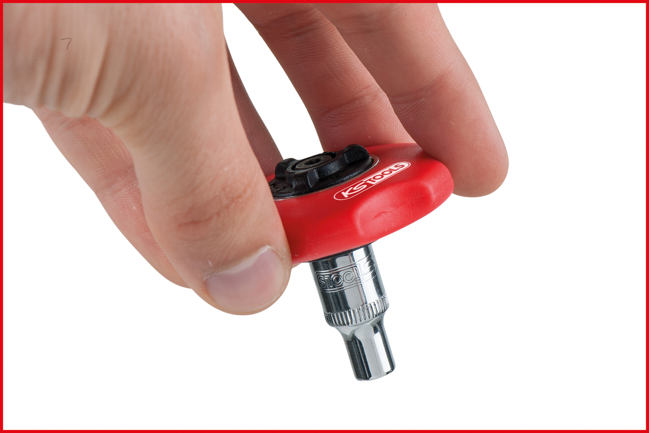 3/8" Mini-Hand-Umschaltknarre, 72 Zahn