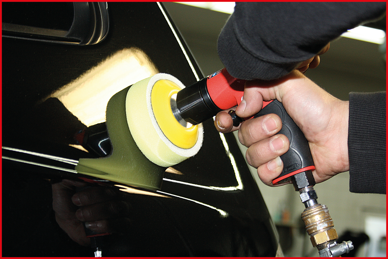 1/4" Mini-Druckluft-Polierer-Satz, 5-tlg