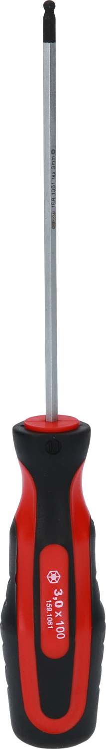 ERGOTORQUEplus Schraubendreher Innensechskant mit Kugelkopf, 3,0mm