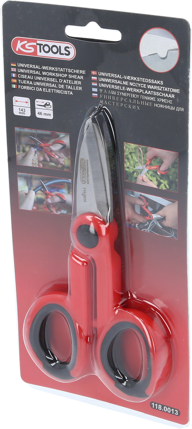 Universal-Werkstattschere, 143mm