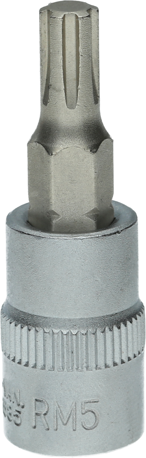 1/4" Bit-Stecknuss für RIBE®-Schrauben, M5, Länge 37 mm