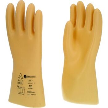 Elektriker-Schutzhandschuh mit Schutzisolierung, Größe 12, Klasse 1, weiß