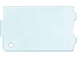 Feinteiler, ungeschlitzt, 74x50x1,5 mm