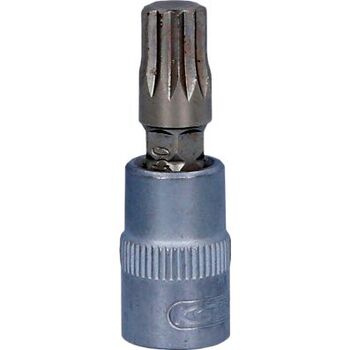 1/4" Bit-Stecknuss XZN, M8