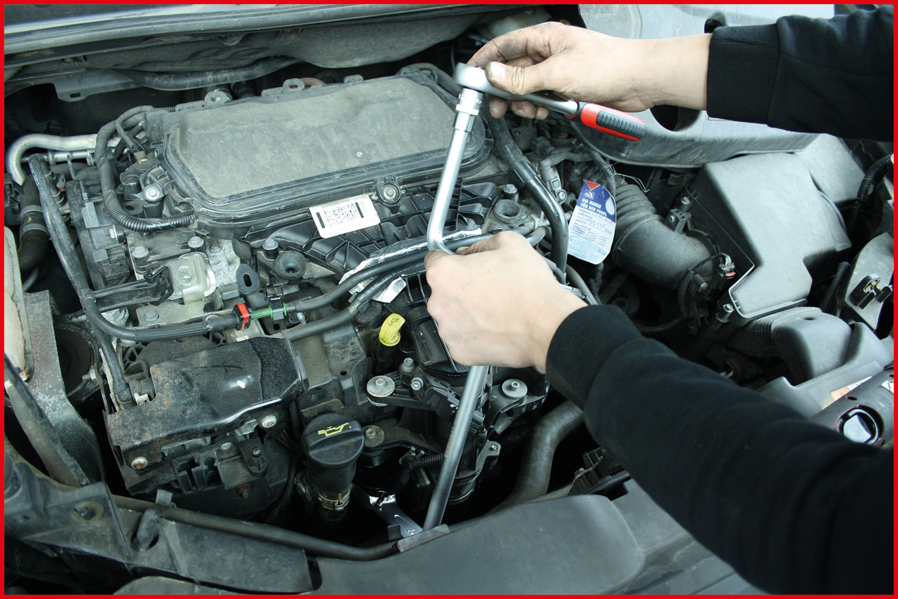 1/2" Ölfilterschlüssel für Doppelnockenwellen Dieselmotoren, 27 mm