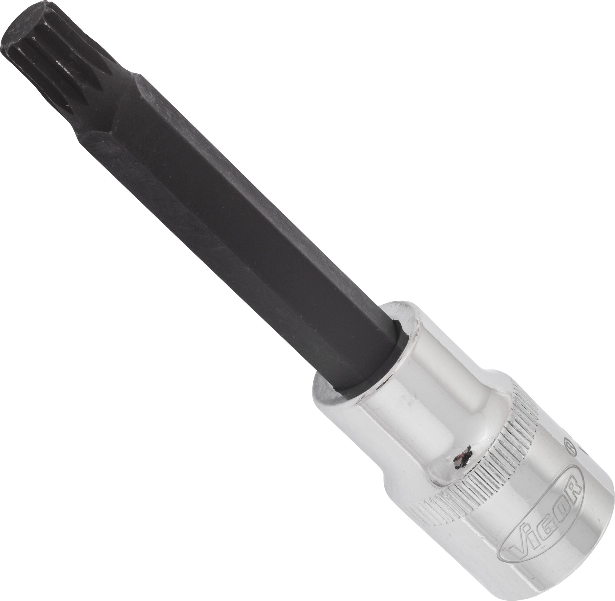 VIGOR Innenvielzahn Schraubendreher-Einsatz (XZN) · V2113 · Vierkant hohl 12,5 mm (1/2 Zoll) · Innen Vielzahn Profil XZN · M9