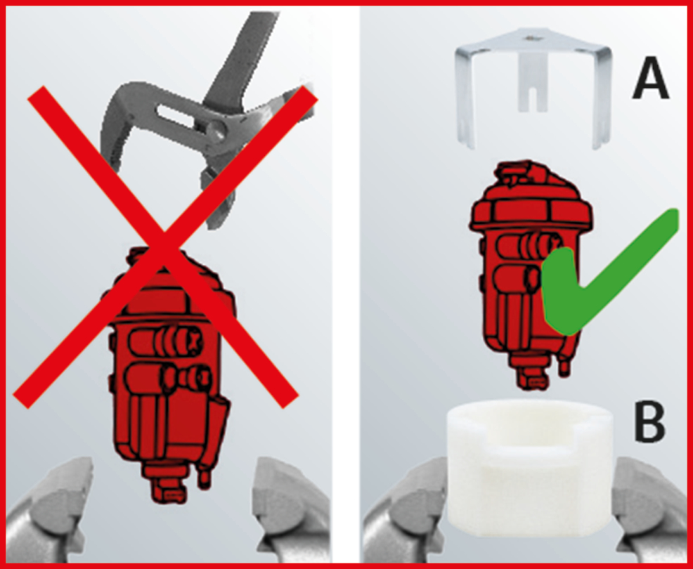 1/2" Kraftstofffilter-Schlüssel für JTD Motoren