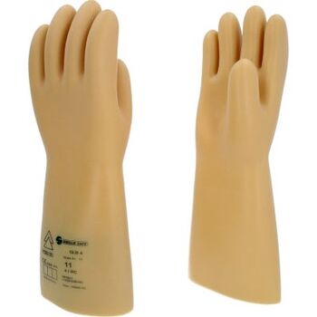 Elektriker-Schutzhandschuh mit Schutzisolierung, Größe 11, Klasse 4, weiß