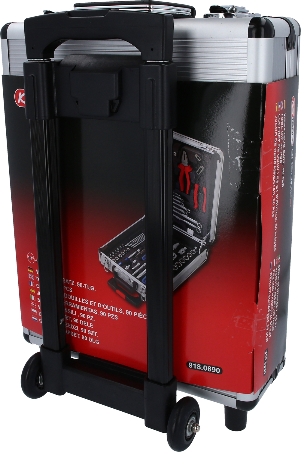 1/4"+1/2" CHROMEplus Werkzeug-Satz, 90-tlg