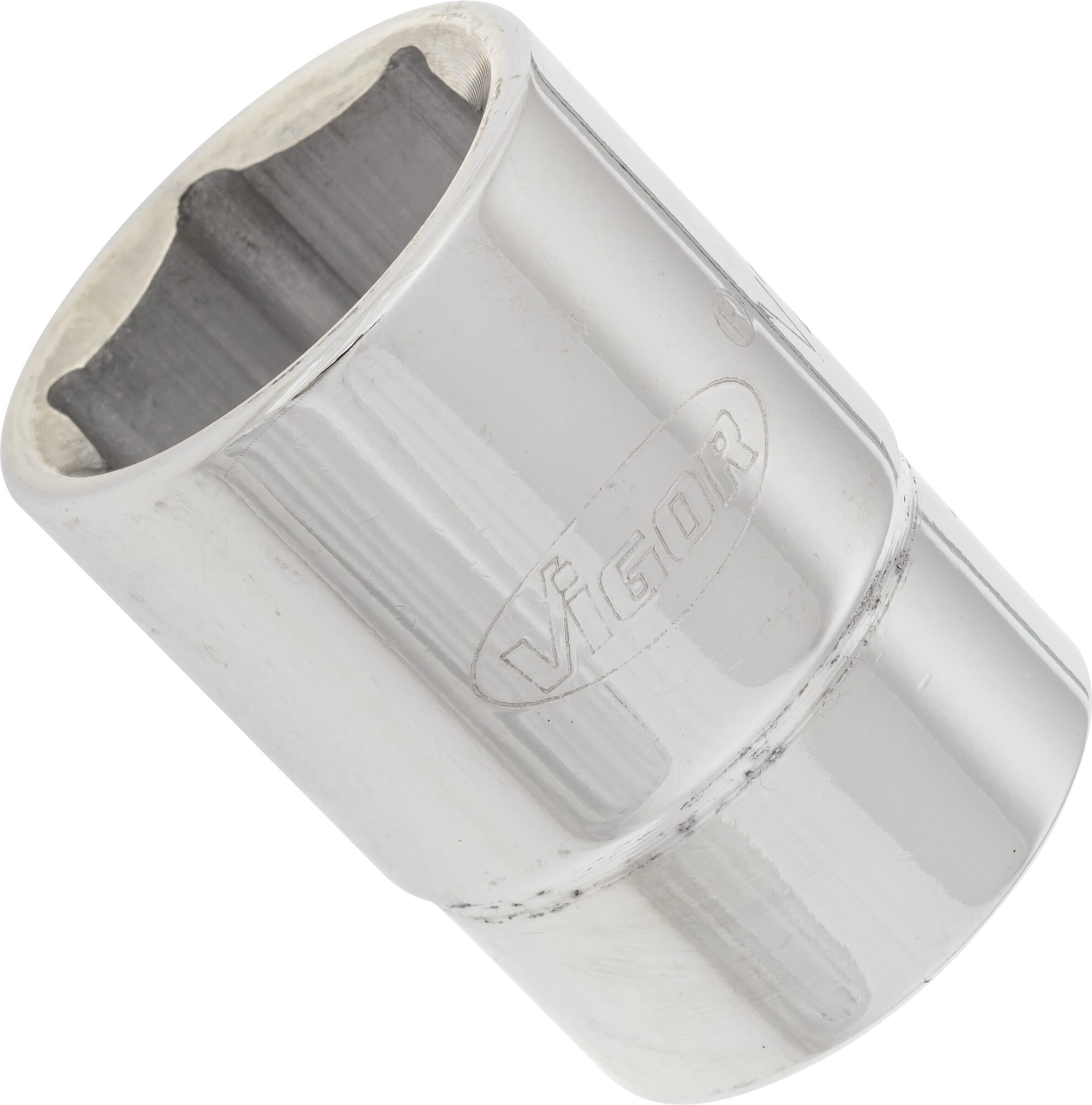 VIGOR Steckschlüsseleinsatz · V2329N · Vierkant hohl 20 mm (3/4 Zoll) · Außen Sechskant Profil · 27 mm