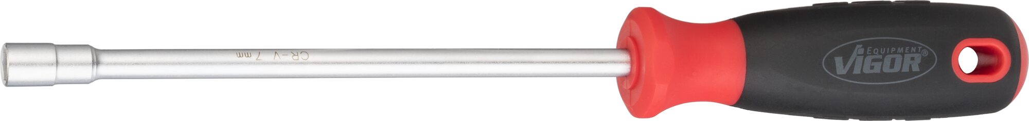 VIGOR Sechskant Steckschlüssel-Schraubendreher · V4221 · Außen Sechskant Profil · 7 mm