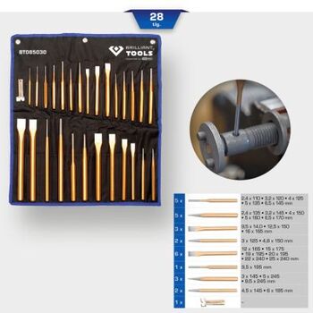 Durchtreiber-Satz KS TOOLS  BT085030