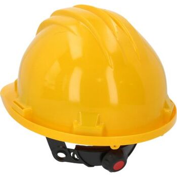 Arbeits-Schutzhelm, abnehmbares Kopfband, gelb