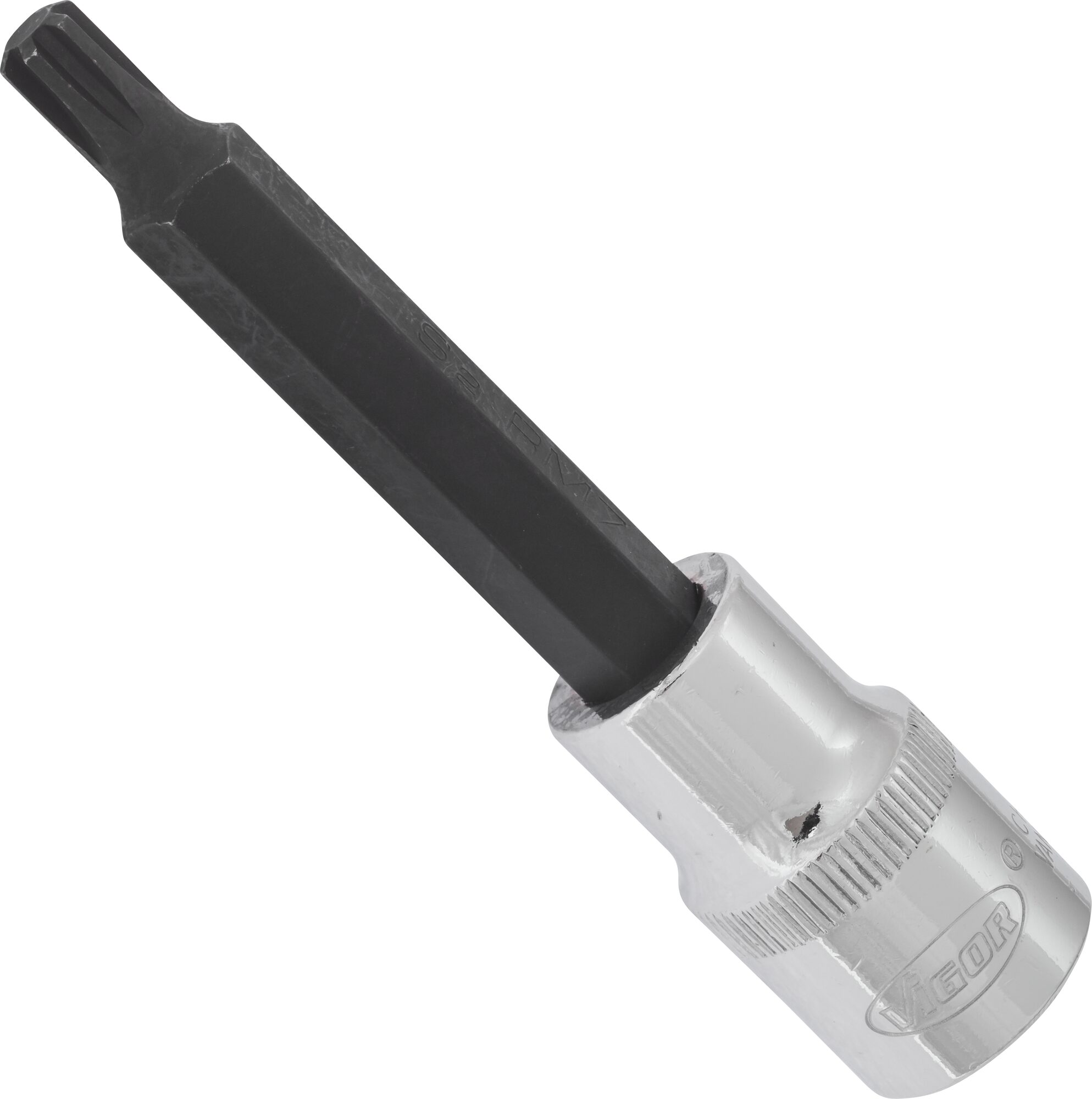 VIGOR RIBE Schraubendreher-Einsatz · V2213 · Vierkant hohl 12,5 mm (1/2 Zoll) · Innen Keilprofil Ribe-CV · M7