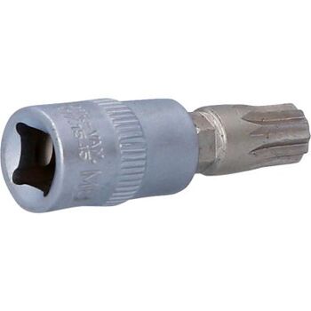 1/4" Bit-Stecknuss XZN, M8