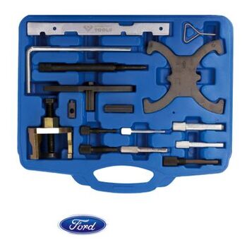 Einstellwerkzeugsatz, Steuerzeiten KS TOOLS  BT592950 für FORD COURIER Pick-up  COUGAR (EC_)  C-MAX (DM2)  FIESTA IV (JA_, JB_)  FIESTA V (JH_, JD_)  FIESTA VI (CB1, CCN)  FIESTA V Van  FIESTA VI Van  FIESTA Kasten/Großraumlimousine (J5_, J3_)  FIESTA Ka