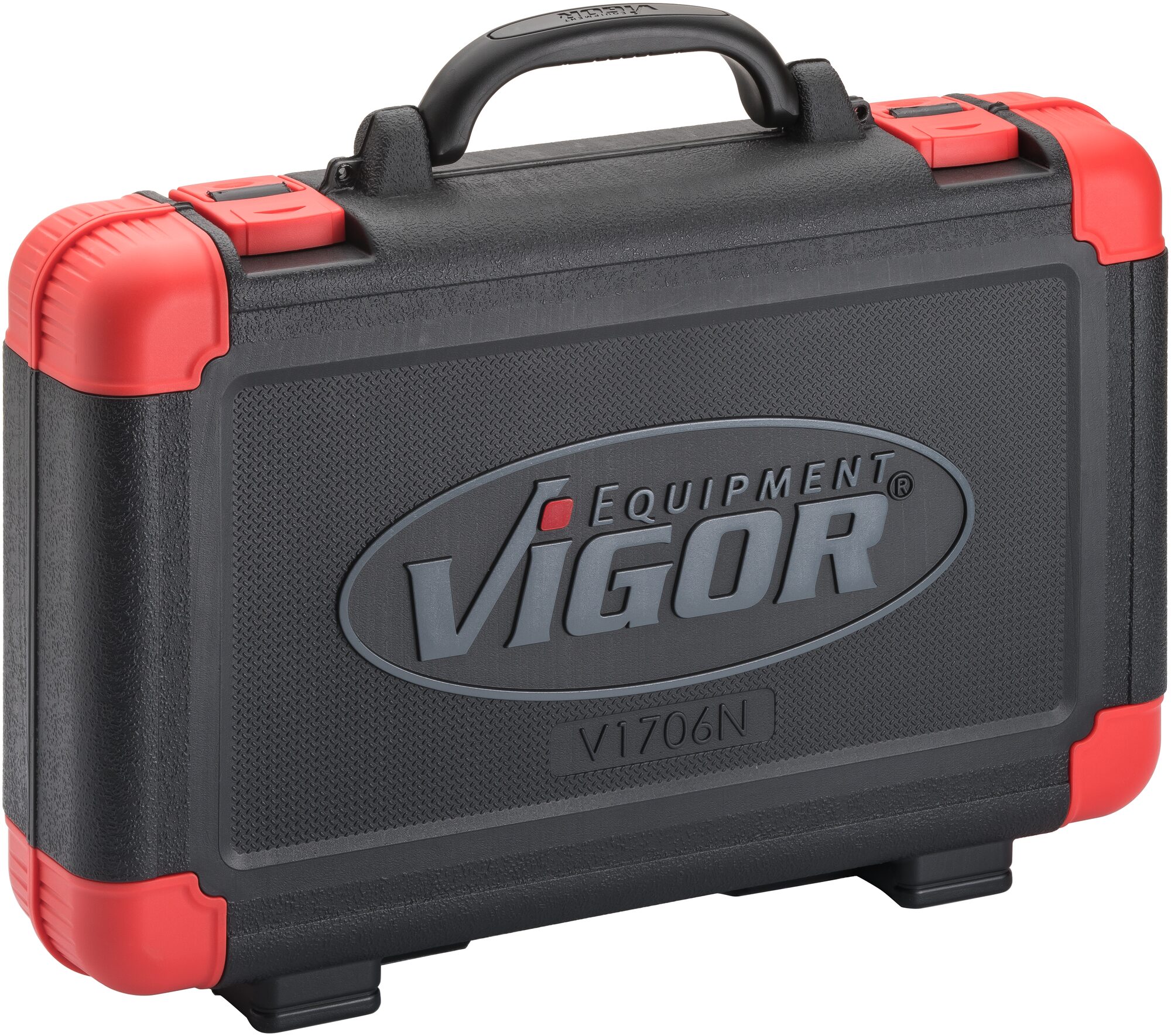 VIGOR Steckschlüssel Satz V1706N · Vierkant hohl 6,3 mm (1/4 Zoll) und 12,5 mm (1/2 Zoll), Sechskant massiv 8 (5/16 Zoll) · 0,8x4–1,2x7 · 1,5–32 · PH1–PH2 · PZ1–PZ2 · T10–T30 · Anzahl Werkzeuge: 94
