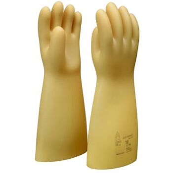 Elektriker-Schutzhandschuh mit Schutzisolierung, Größe 12, Klasse 4, weiß