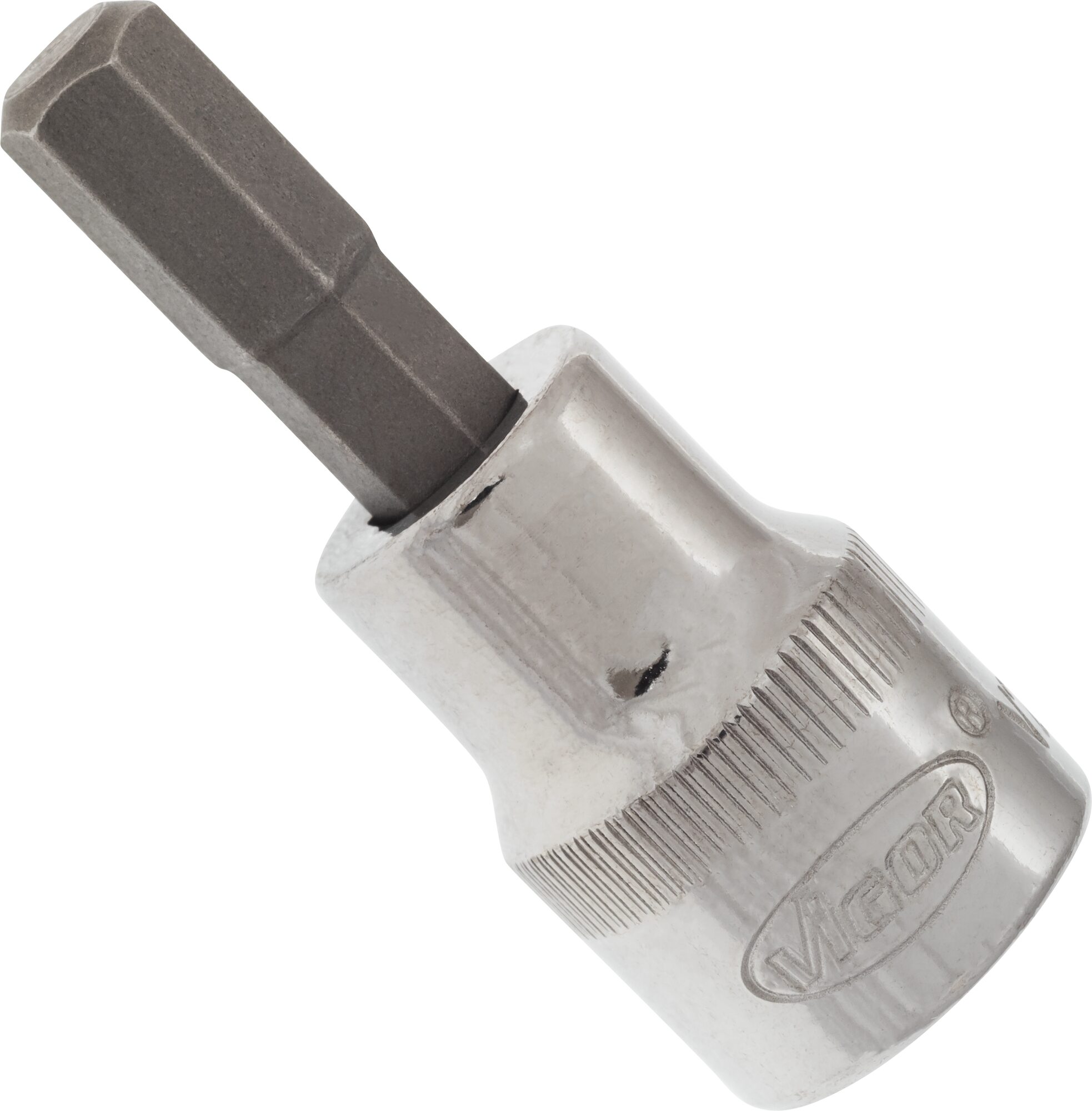 VIGOR Innensechskant Schraubendreher-Einsatz · V2281N · Vierkant hohl 10 mm (3/8 Zoll) · Innen Sechskant Profil · 7 mm
