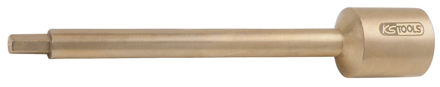 BRONZEplus Bit-Stecknuss Innensechskant 1/2" lang 8x90 mm