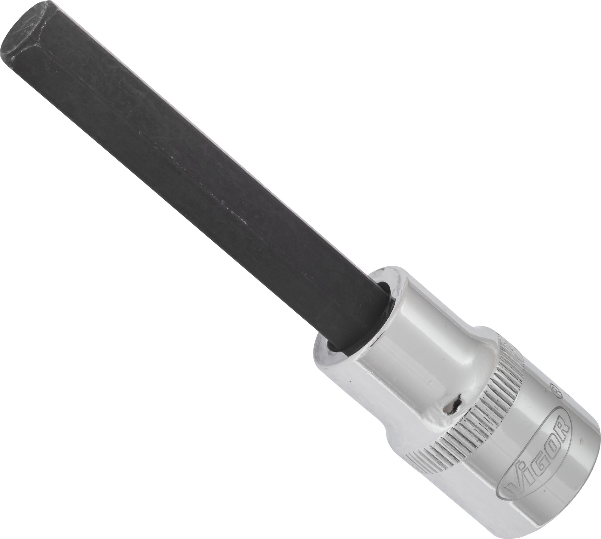 VIGOR Innensechskant Schraubendreher-Einsatz · V2076 · Vierkant hohl 12,5 mm (1/2 Zoll) · Innen Sechskant Profil · 10 mm