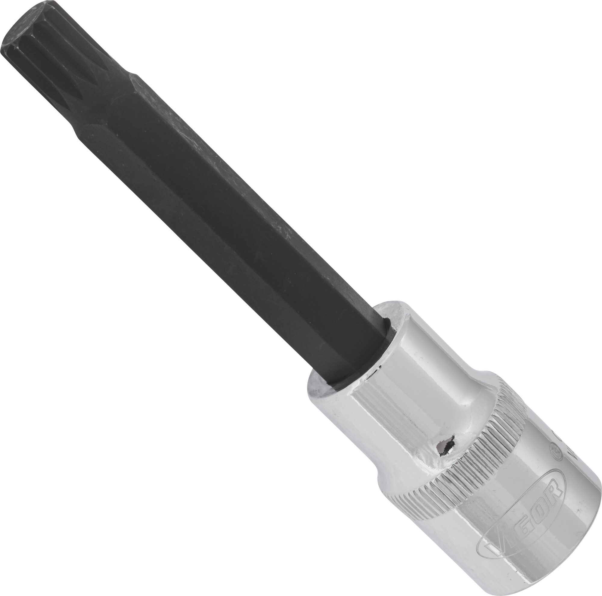 VIGOR Innenvielzahn Schraubendreher-Einsatz (XZN) · V2059 · Vierkant hohl 12,5 mm (1/2 Zoll) · Innen Vielzahn Profil XZN · M10