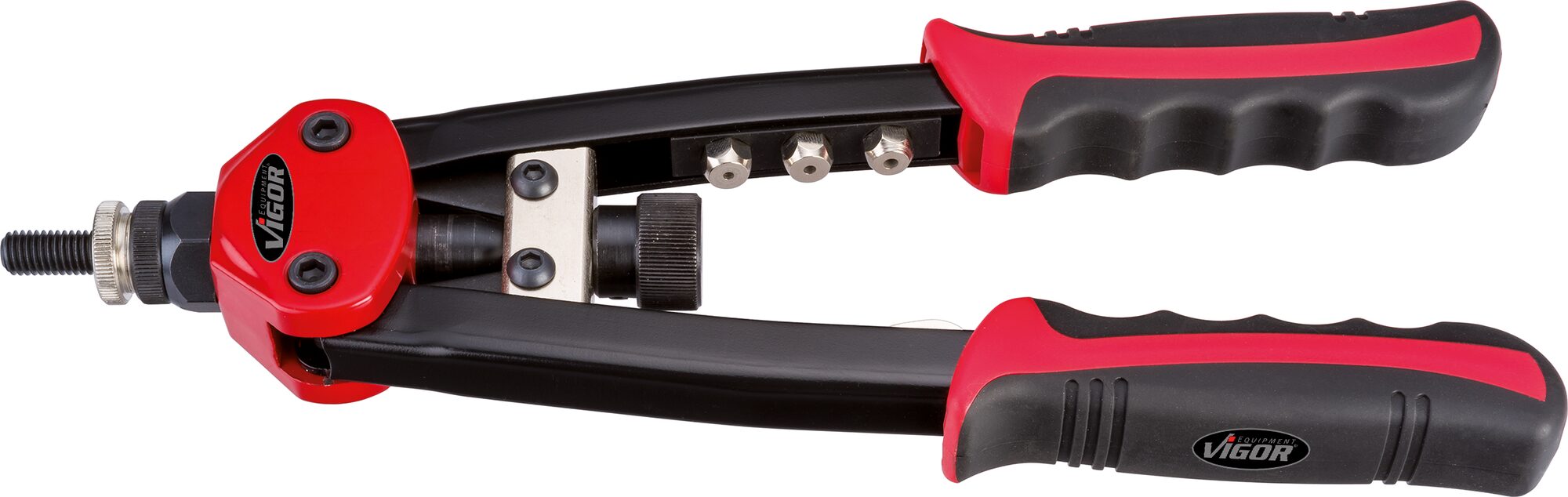 VIGOR Nietzange für Blindnieten und Nietmuttern · universal · V3735 · 320 mm · Anzahl Werkzeuge: 9