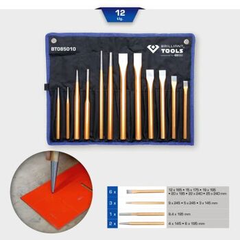 Durchtreiber-Satz KS TOOLS  BT085010
