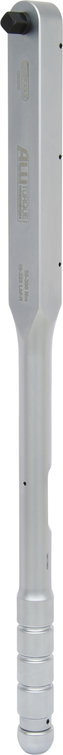 1/2"ALUTORQUEprecision-Drehmomentschlüssel, 50-300Nm, Rechtsanzug, Einzelvierkant