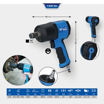 Schlagschrauber (Druckluft) KS TOOLS  BT160200