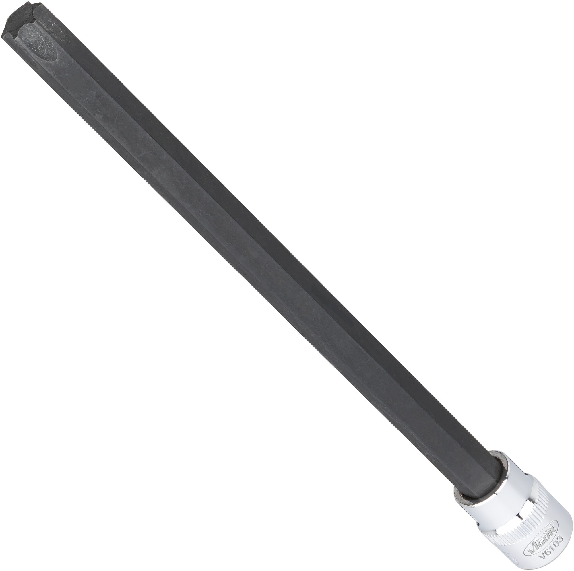 VIGOR T Schraubendreher-Einsatz · V6101 · Vierkant hohl 10 mm (3/8 Zoll) · Innen TORX® Profil · T45
