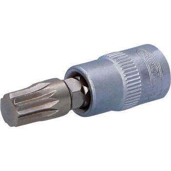 1/4" Bit-Stecknuss XZN, M8