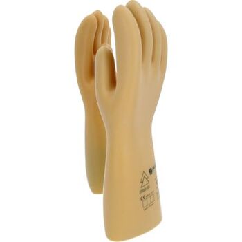 Elektriker-Schutzhandschuh mit Schutzisolierung, Größe 12, Klasse 4, weiß