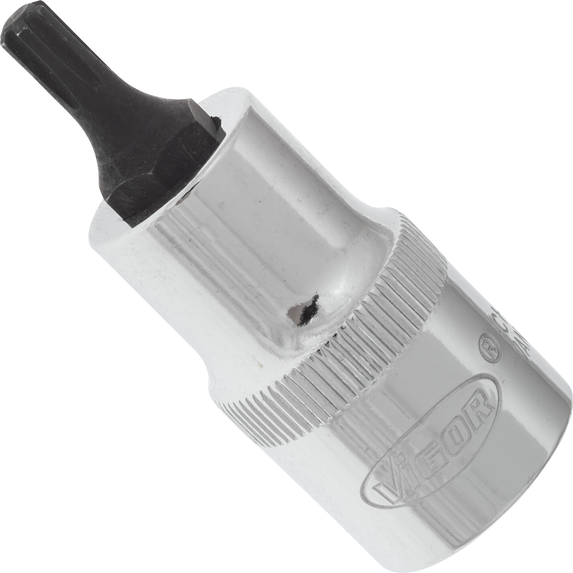 VIGOR RIBE Schraubendreher-Einsatz · V2202 · Vierkant hohl 12,5 mm (1/2 Zoll) · Innen Keilprofil Ribe-CV · M5