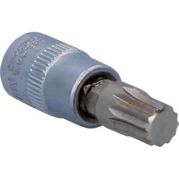 1/4" Bit-Stecknuss XZN, M8