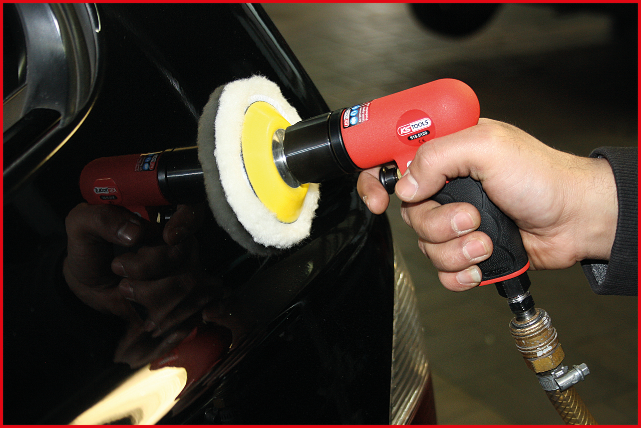 1/4" Mini-Druckluft-Polierer-Satz, 5-tlg