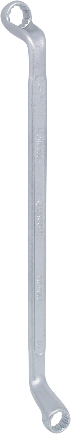 Doppel-Ringschlüssel, gekröpft, 8x9mm