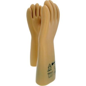 Elektriker-Schutzhandschuh mit Schutzisolierung, Größe 11, Klasse 4, weiß