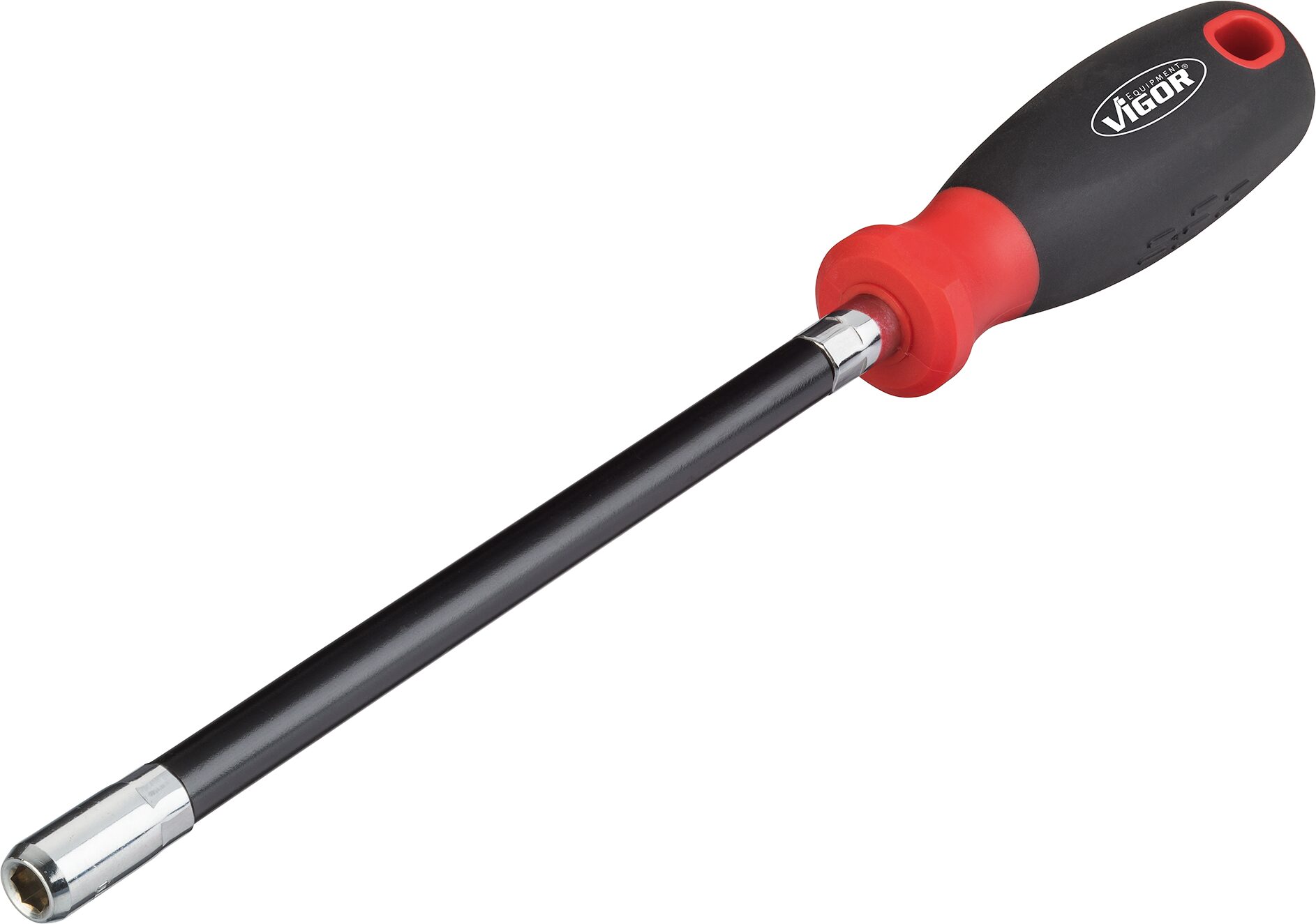 VIGOR Schraubendreher · flexibel · V4664 · Außen Sechskant Profil · 6 mm