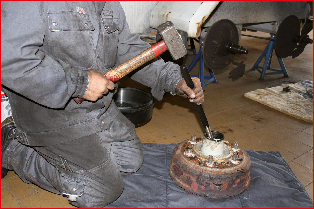 Durchtreiber-Satz für Nutzfahrzeuge, 4-tlg