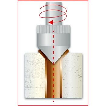Klima-Kälte-Bördel- und Muffen-Satz 1/8"-3/4", 10-tlg