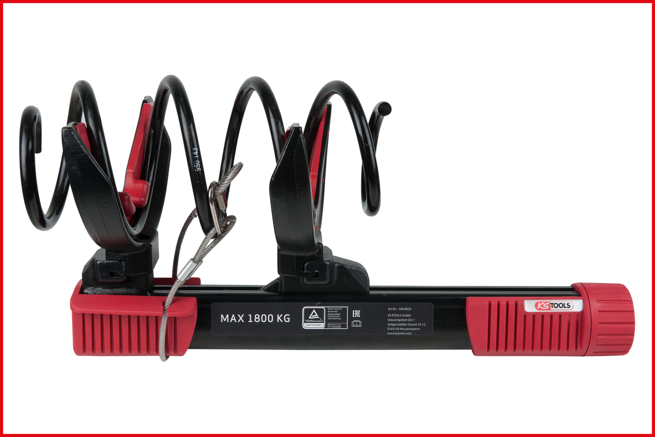 Federspanner-Satz, 6-tlg, max. Belastung 1800kg