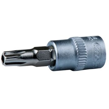 3/8" Bit-Stecknuss Torx mit Stirnlochbohrung, TB45