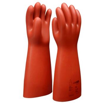 Elektriker-Schutzhandschuh mit mechanischem Schutz, Größe 12, Klasse 1, rot