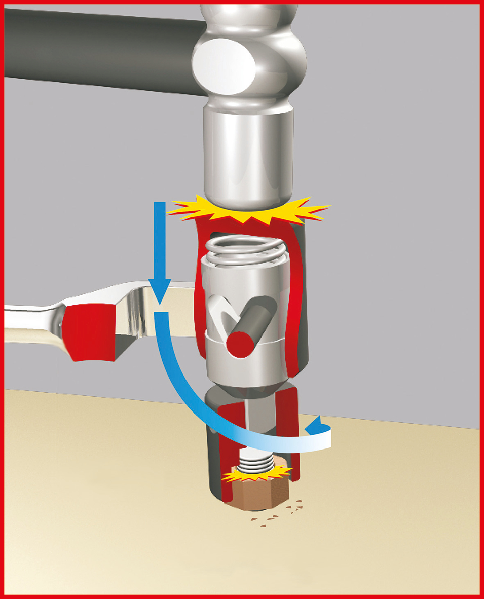 1/2" Hand-Schlagschrauber, 475mm