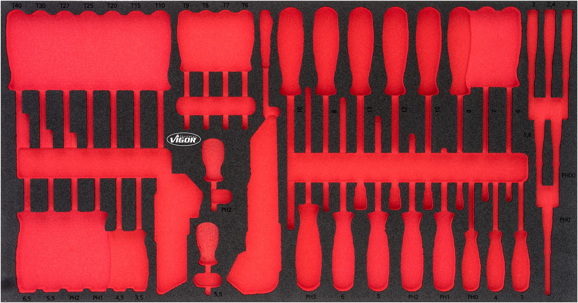 VIGOR Weichschaum-Einlage · leer · V5170-L